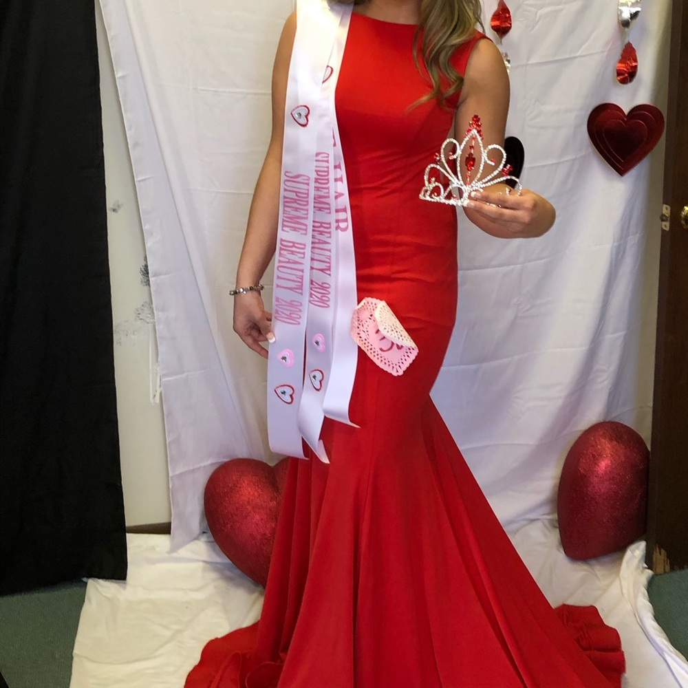 red prom dress! Worn once